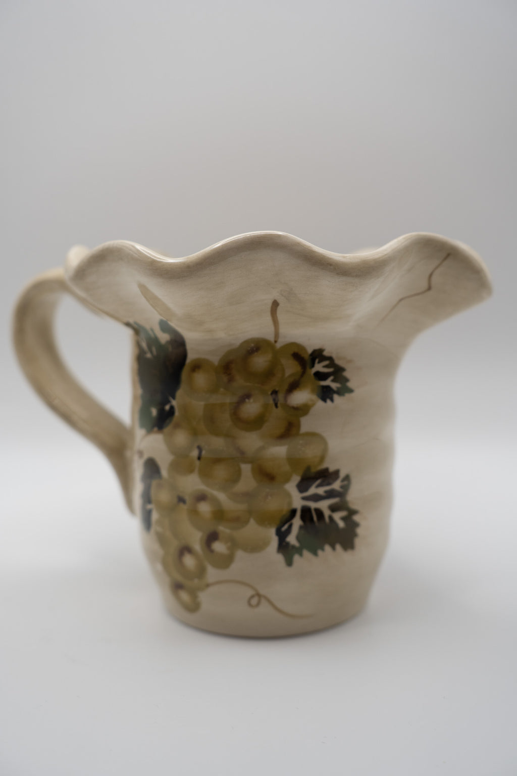"Cabernet" 3pc.Set: Cream/Sugar/Napkin Holder