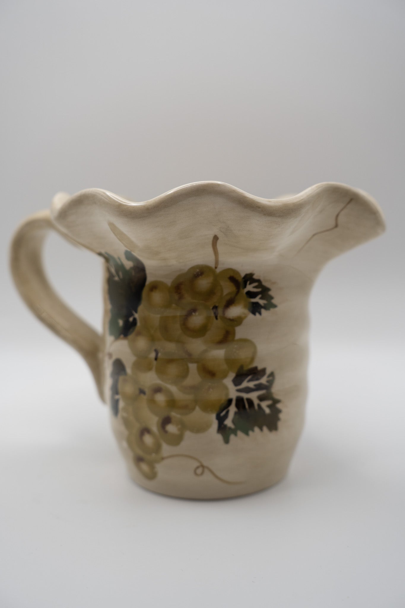 "Cabernet" 3pc.Set: Cream/Sugar/Napkin Holder