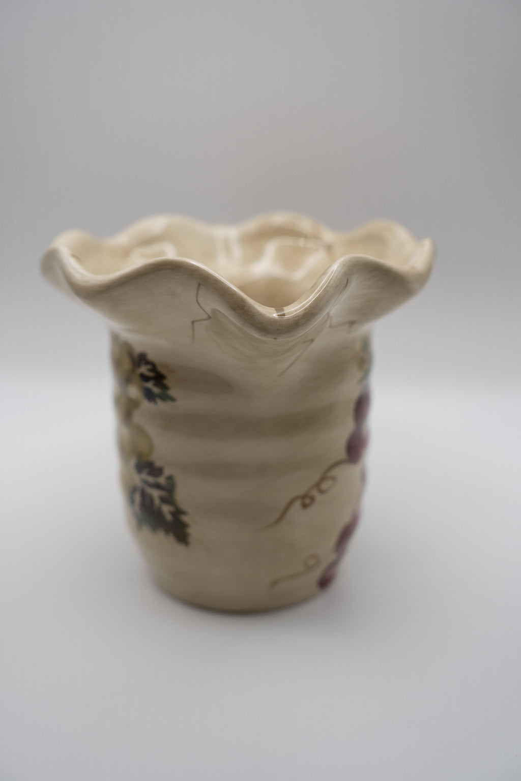 "Cabernet" 3pc.Set: Cream/Sugar/Napkin Holder