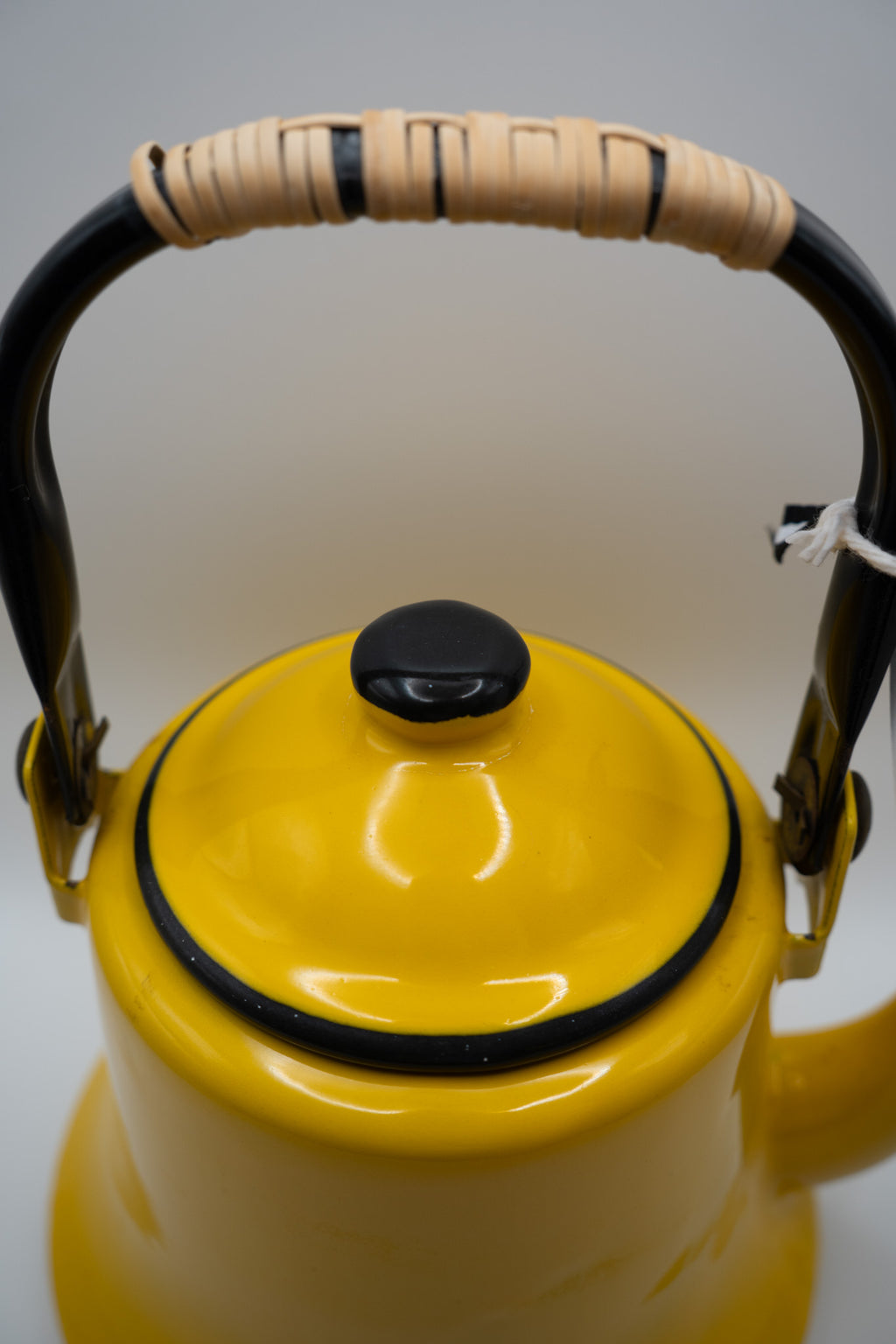 Vintage Yellow Teapot