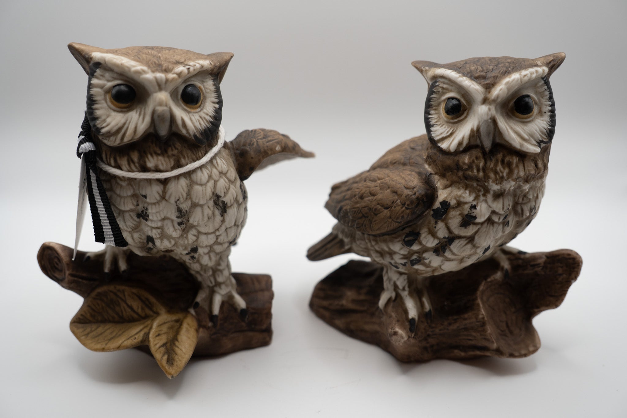 Owl figurines 2 Pc. Set
