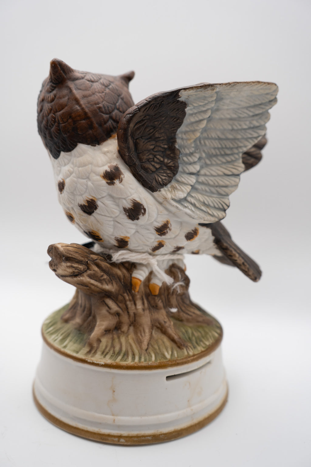 Ceramic Owl Figurine