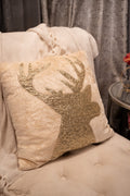 Reindeer Throw Pillow