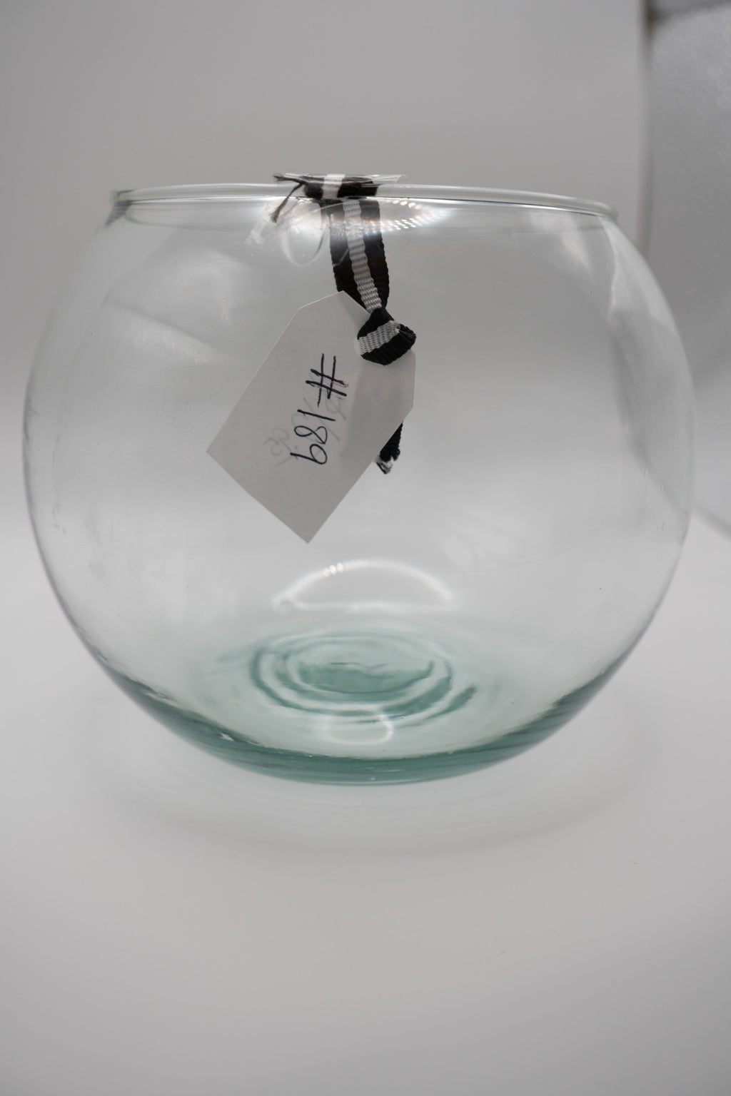 Glass Bubble Bowl