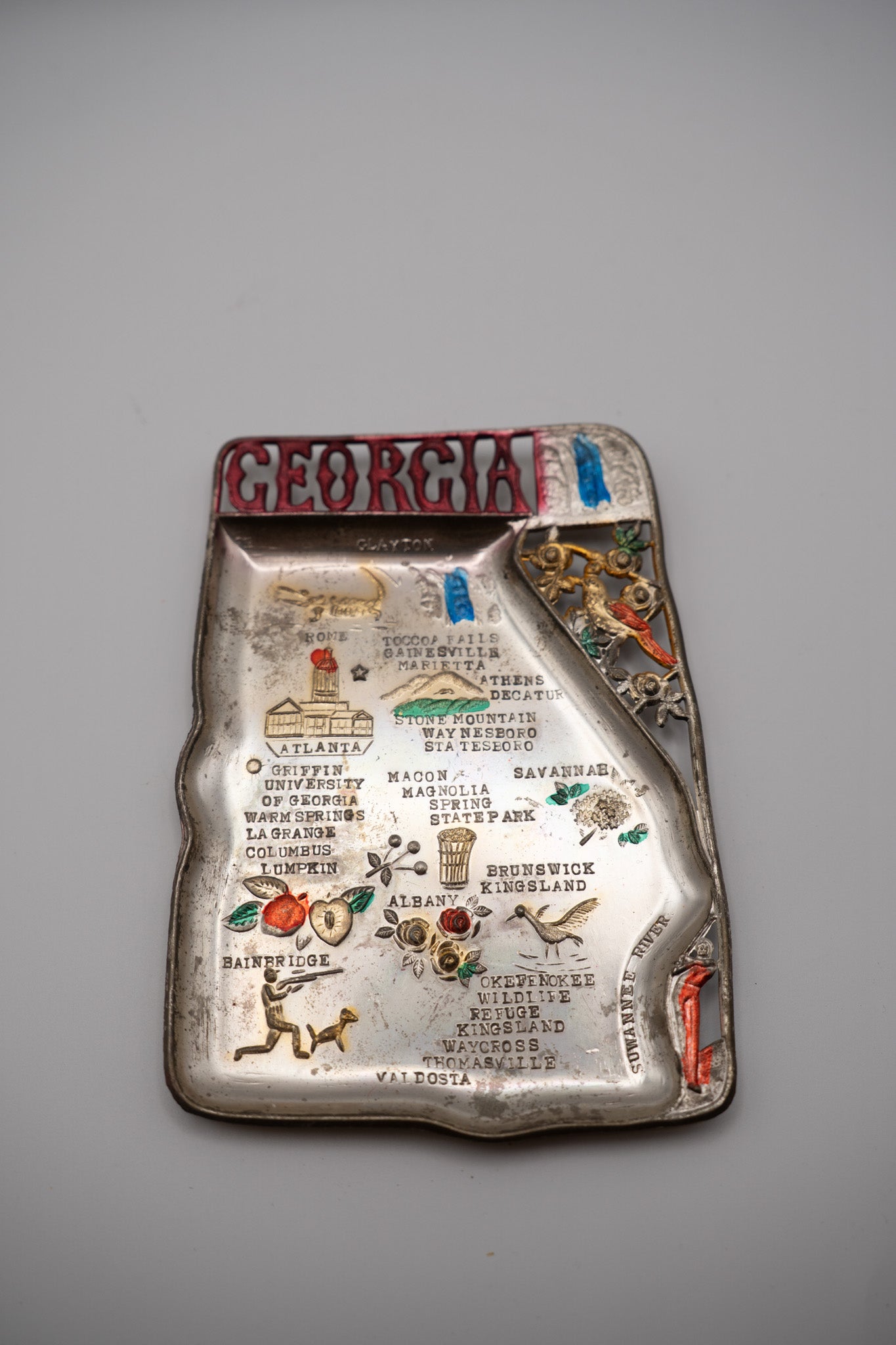 Georgia Souvenir Tray