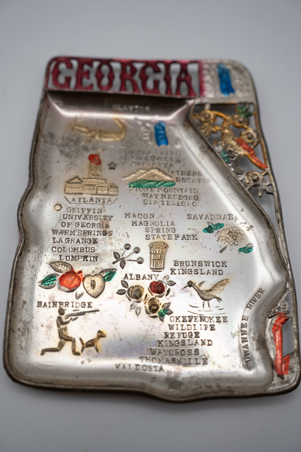 Georgia Souvenir Tray