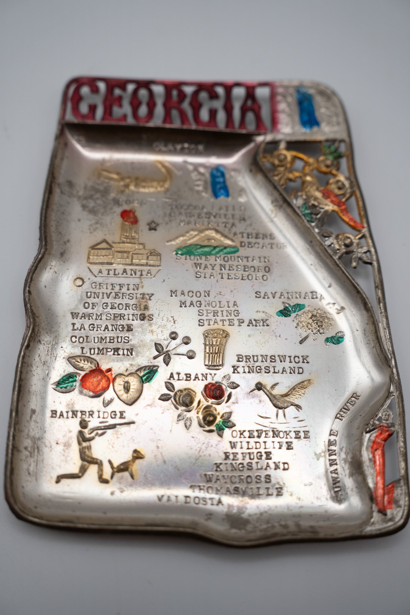 Georgia Souvenir Tray