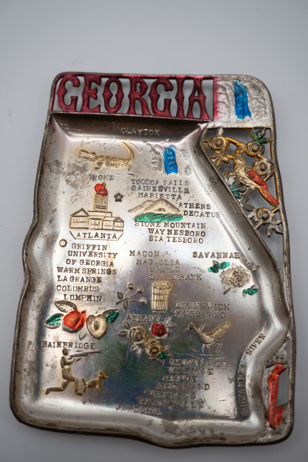 Georgia Souvenir Tray