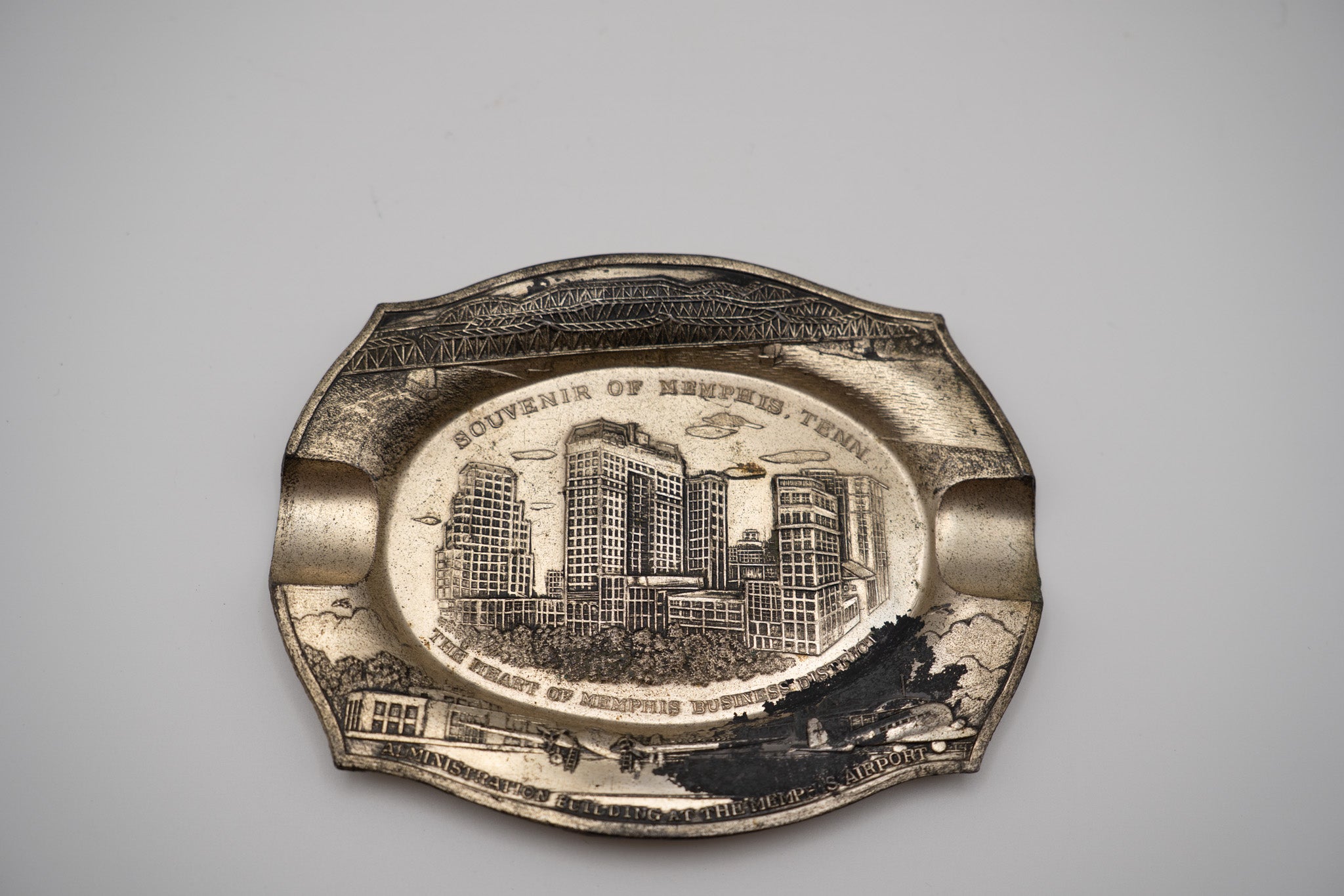 Memphis Tennessee Souvenir Ashtray