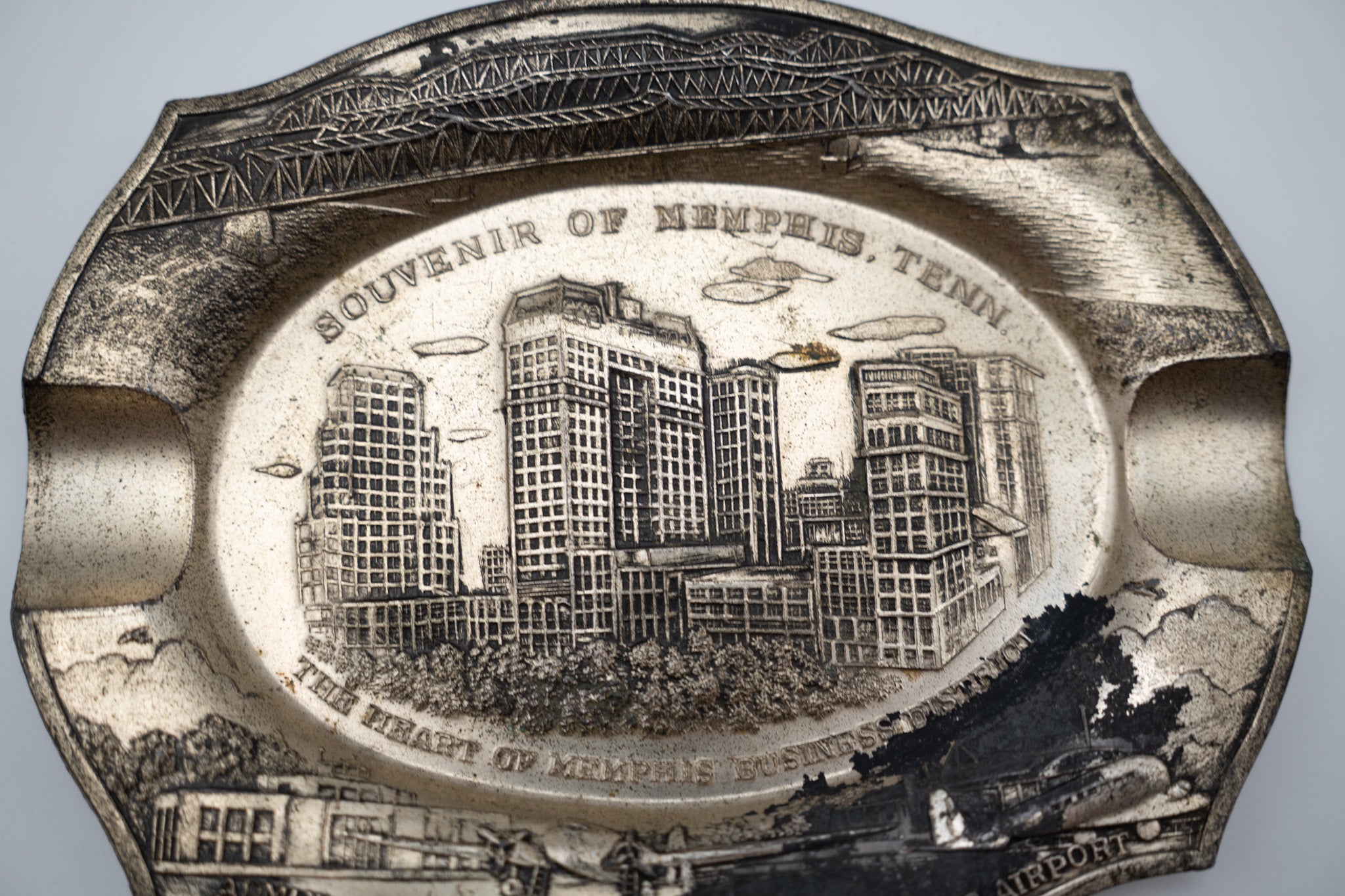 Memphis Tennessee Souvenir Ashtray