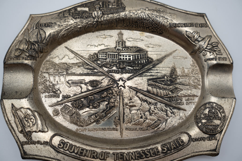 Tennessee State Souvenir Ashtray