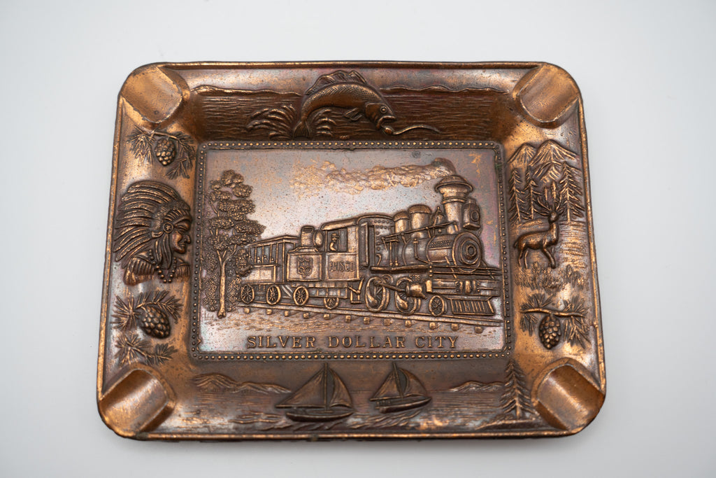 Silver Dollar City Souvenir Ashtray
