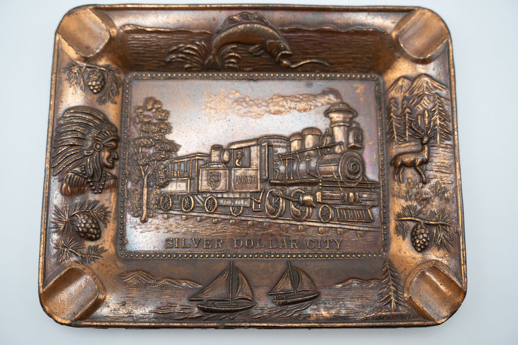 Silver Dollar City Souvenir Ashtray
