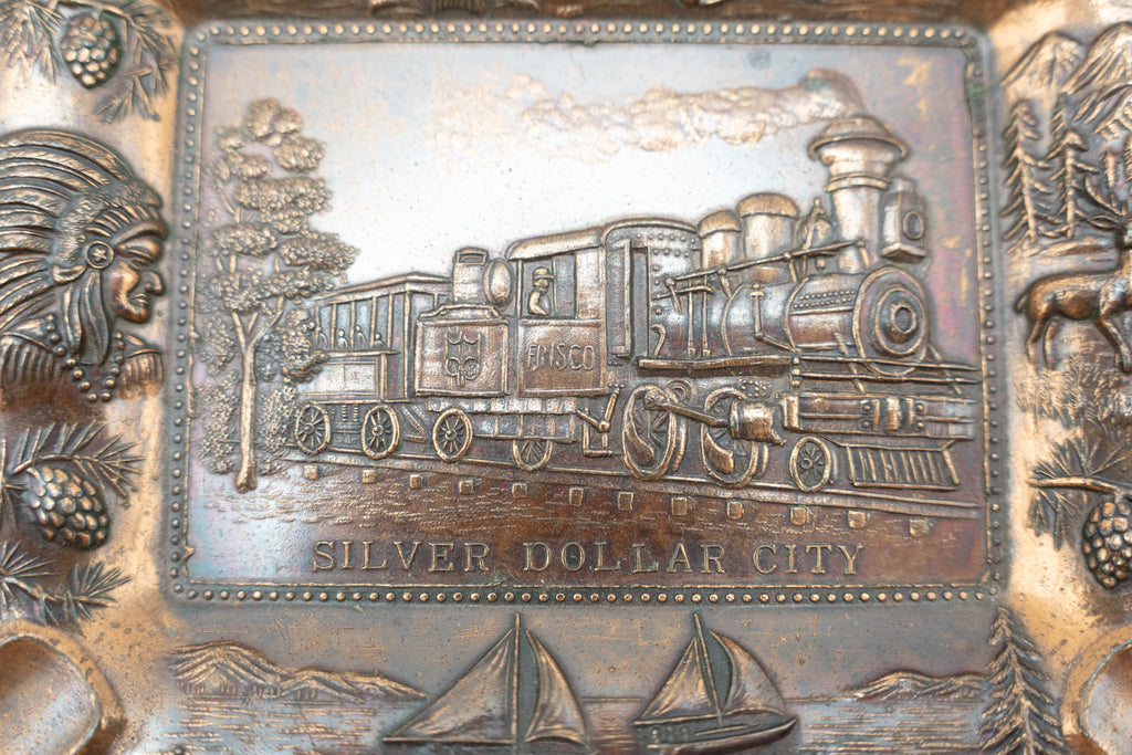 Silver Dollar City Souvenir Ashtray