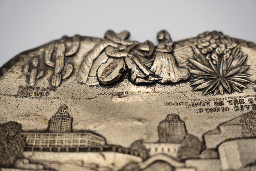Texas Souvenir Tin Tray