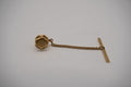Gold Hexagonal Tie Tack