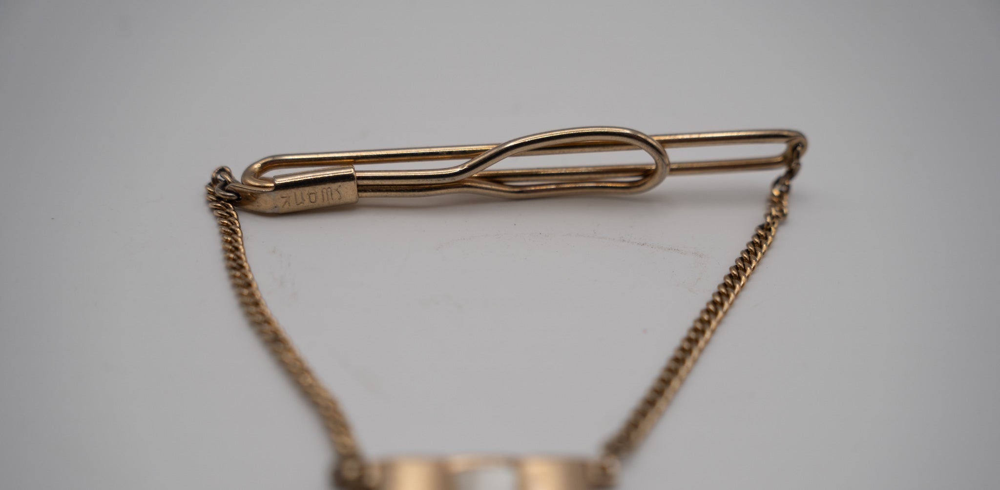 Gold Tone Tie Bar Clip