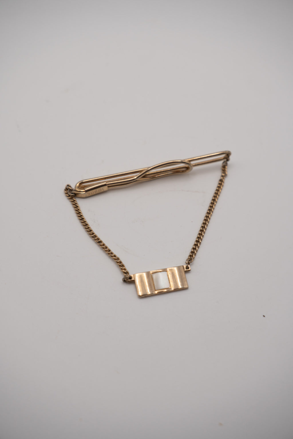 Gold Tone Tie Bar Clip