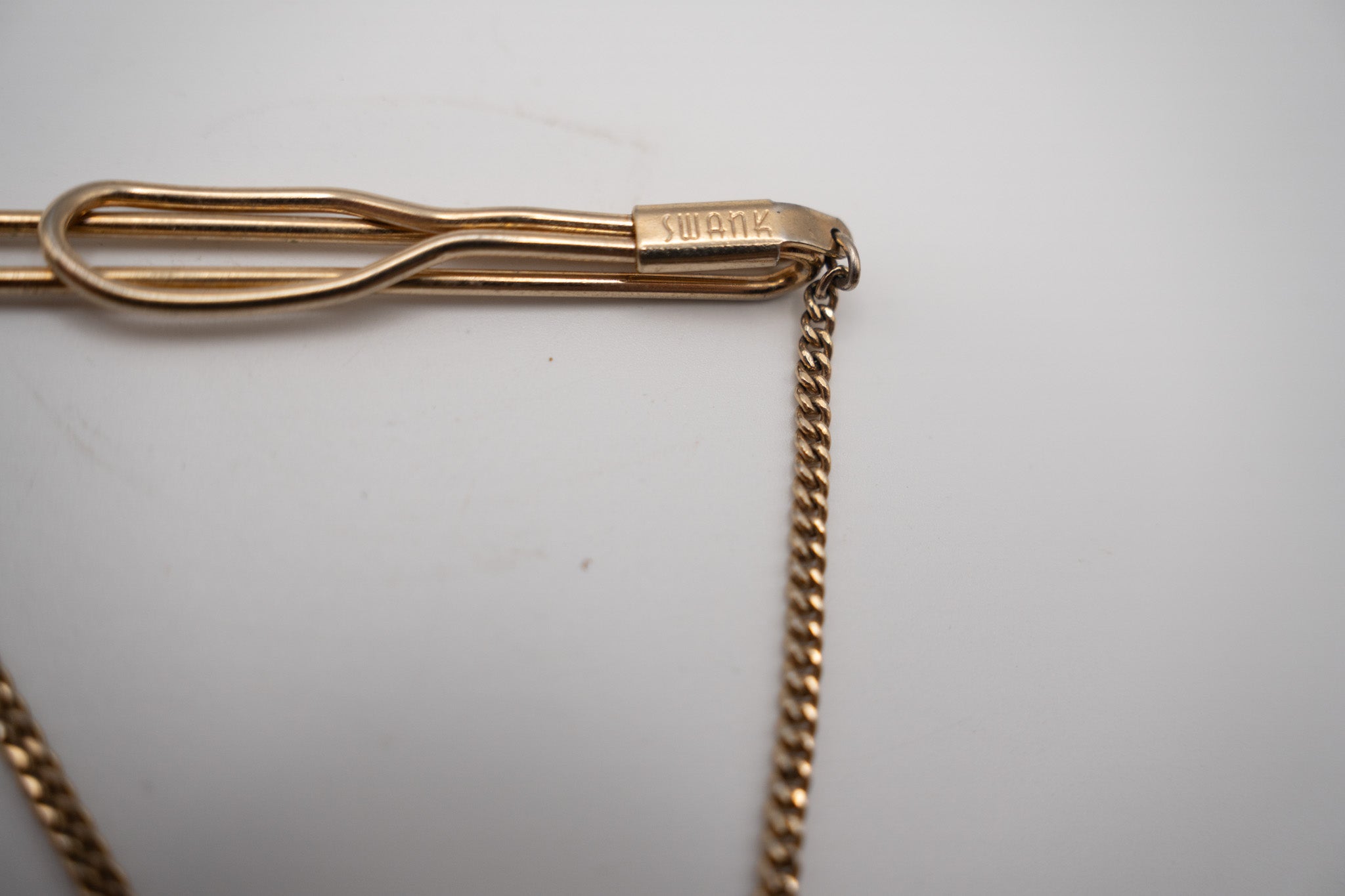 Gold Tone Tie Bar Clip