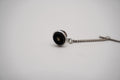 Black with Gold Triangle Tie Tack