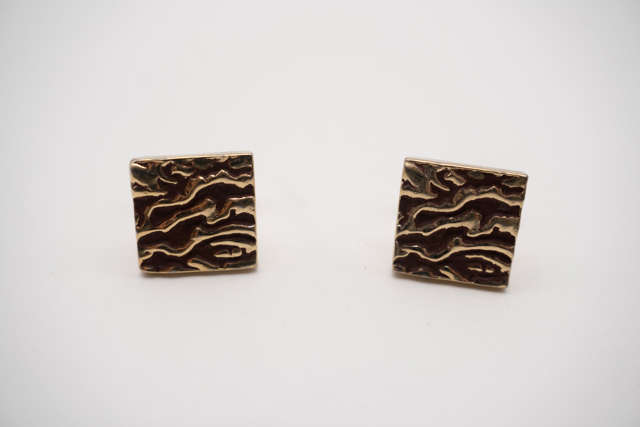 Square Textured Cufflinks