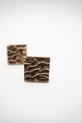 Square Textured Cufflinks