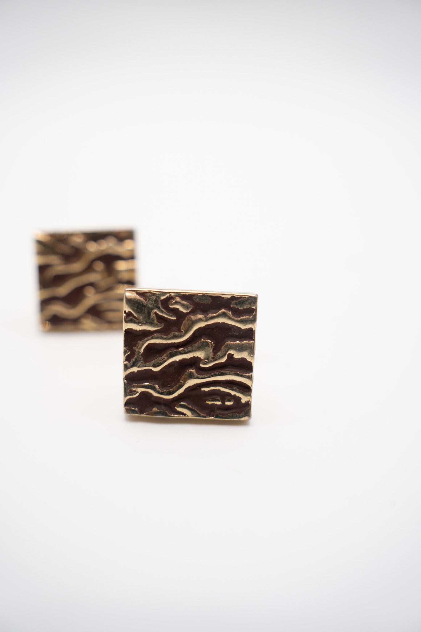 Square Textured Cufflinks