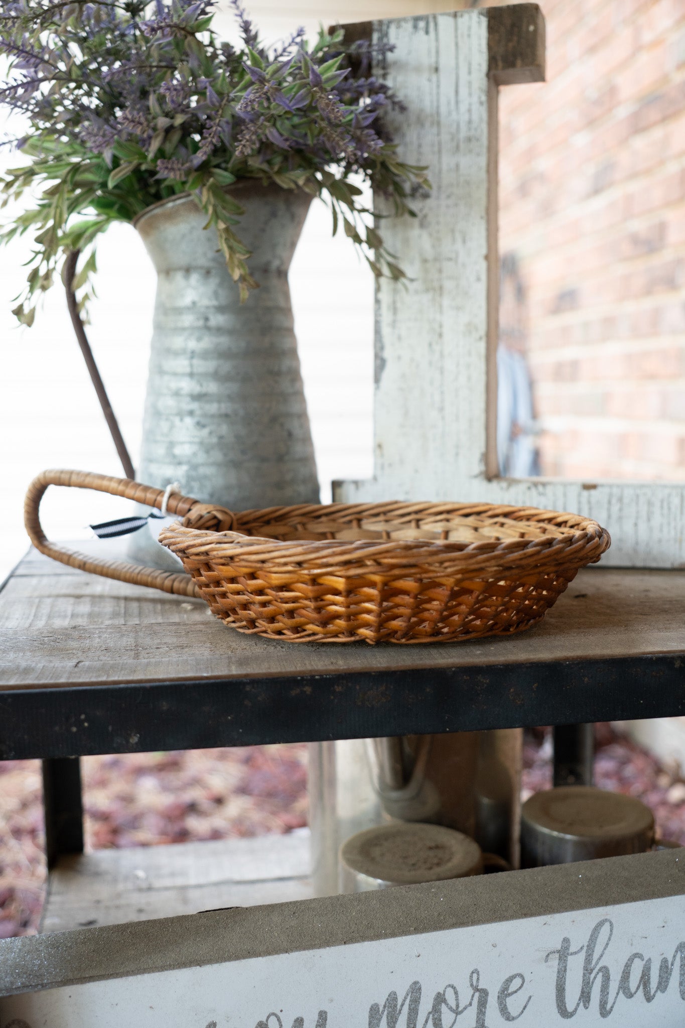 Round Handled Basket