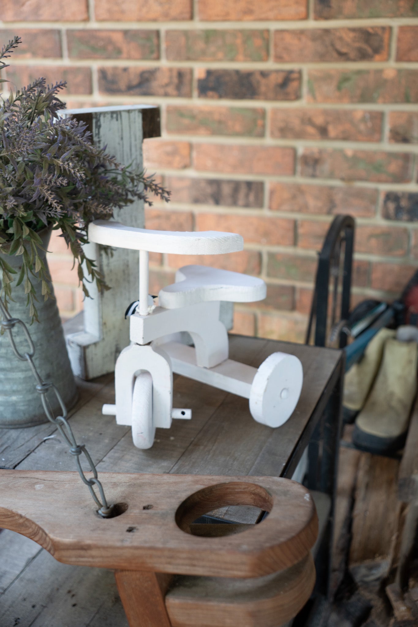 Wooden Trike Decoration