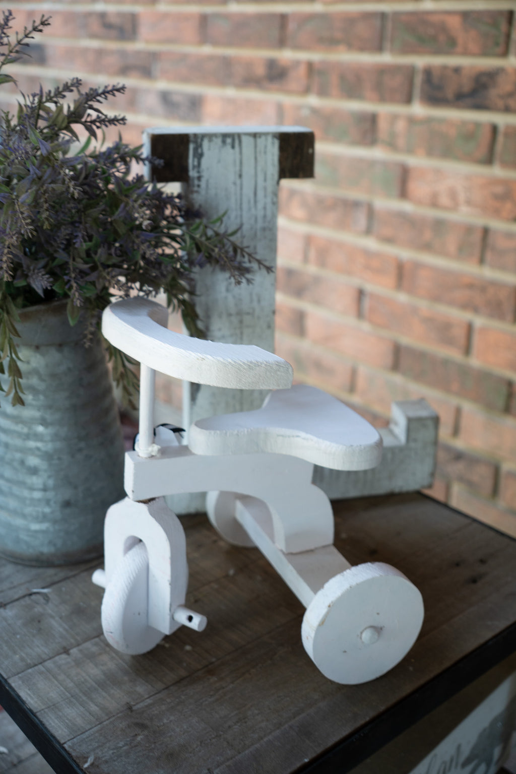 Wooden Trike Decoration