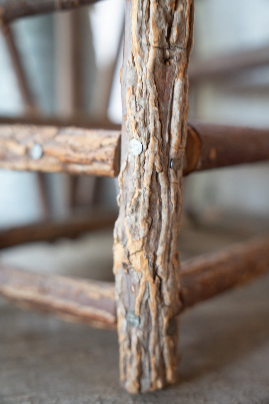 Twig Bench Decoration