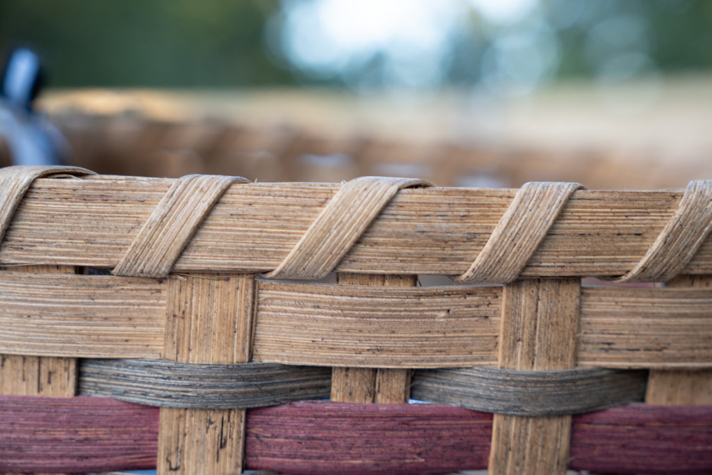 Square Basket With Handle
