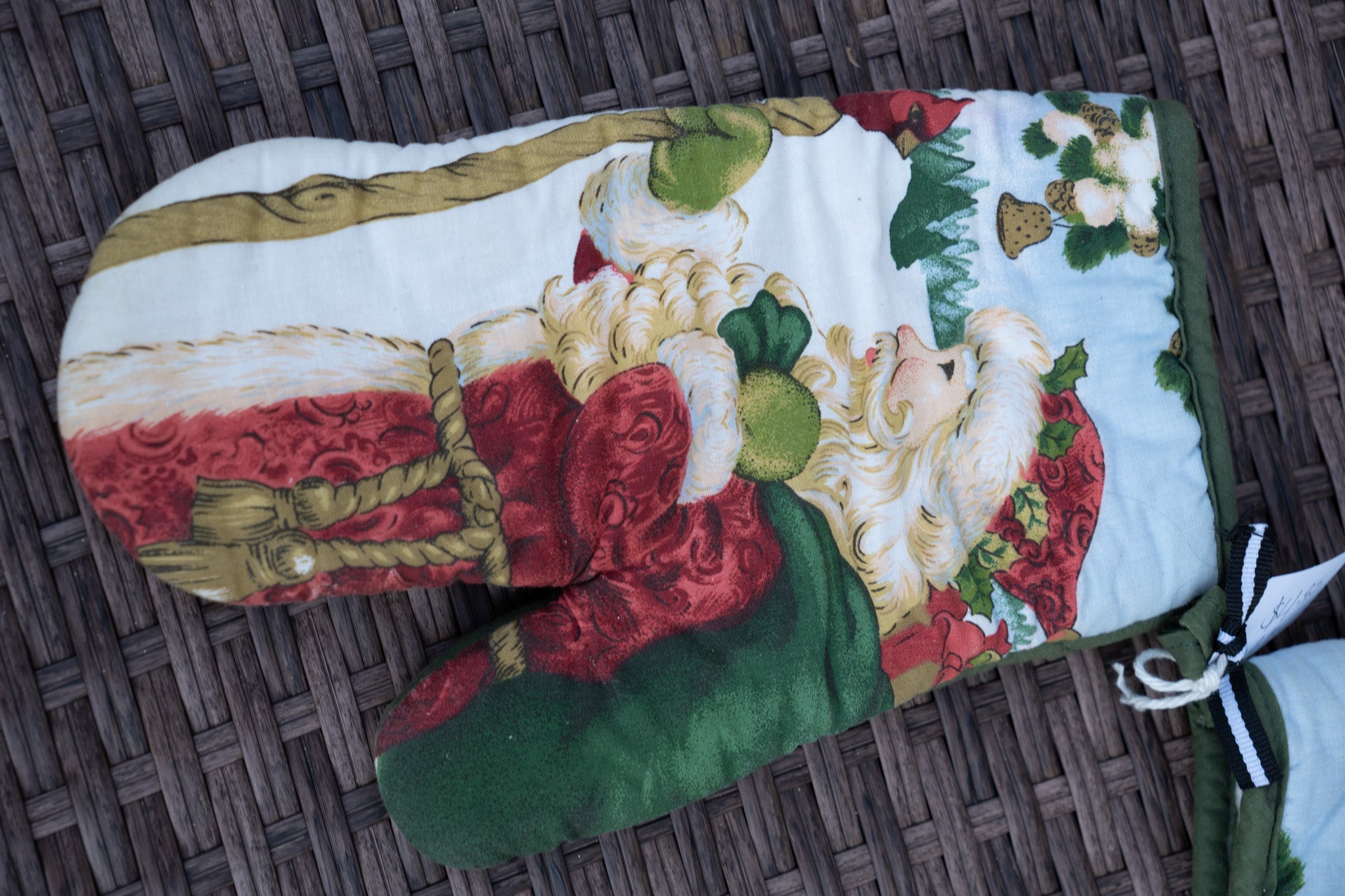 Santa Oven Mitts