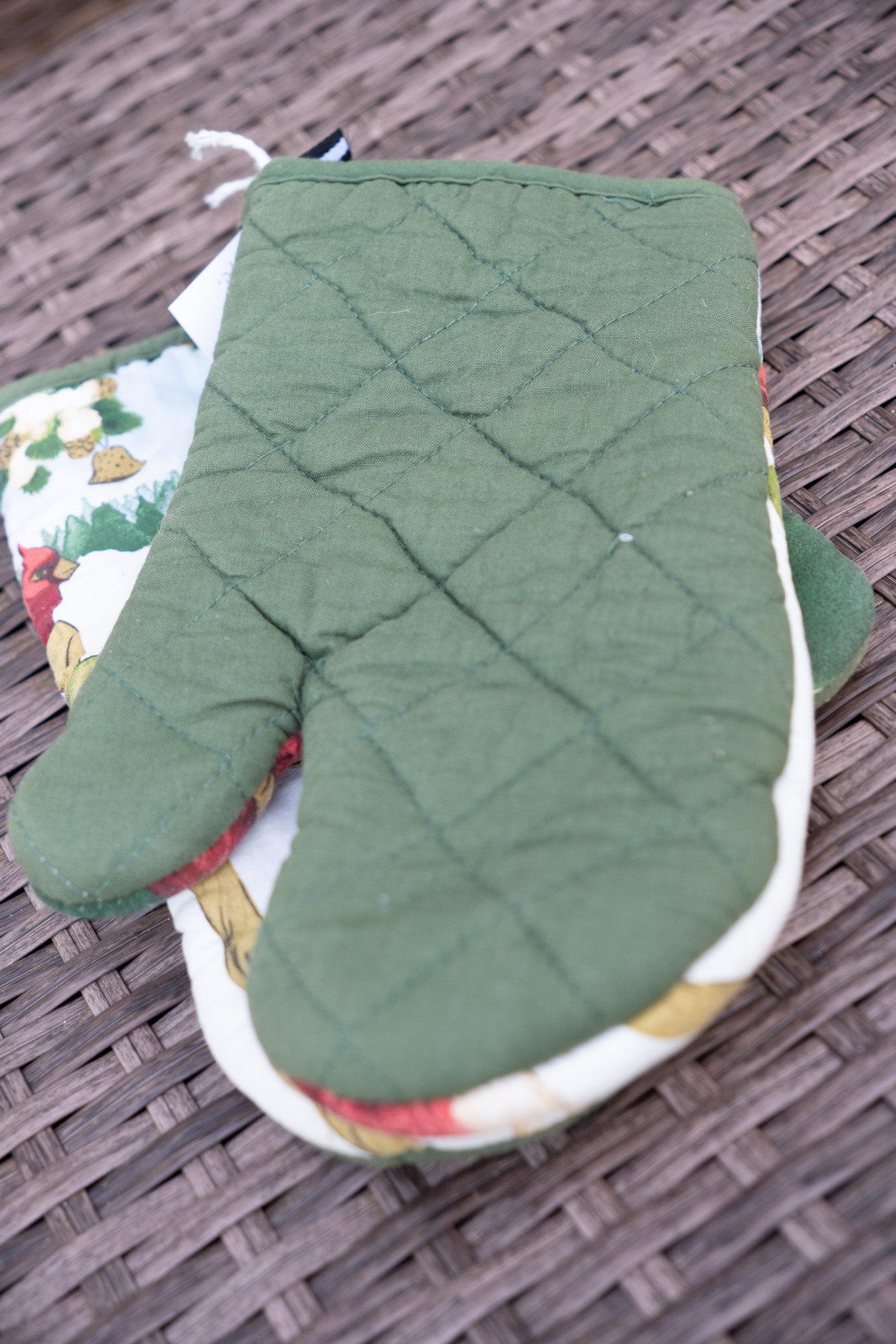 Santa Oven Mitts