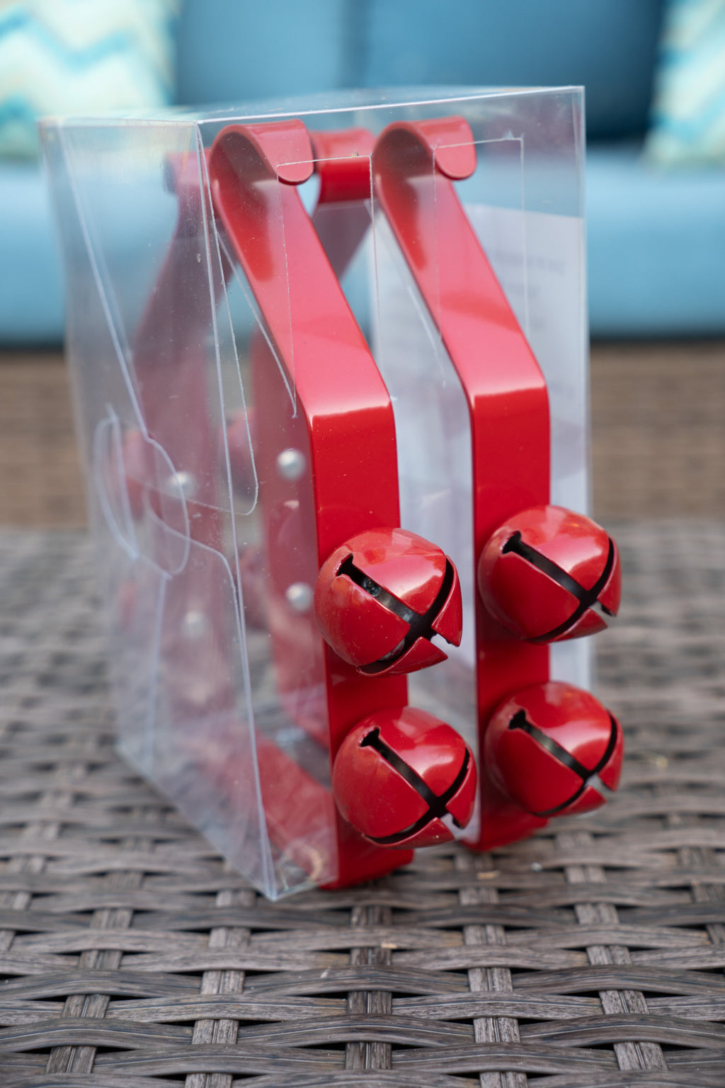 Red Bell Stocking Hangers