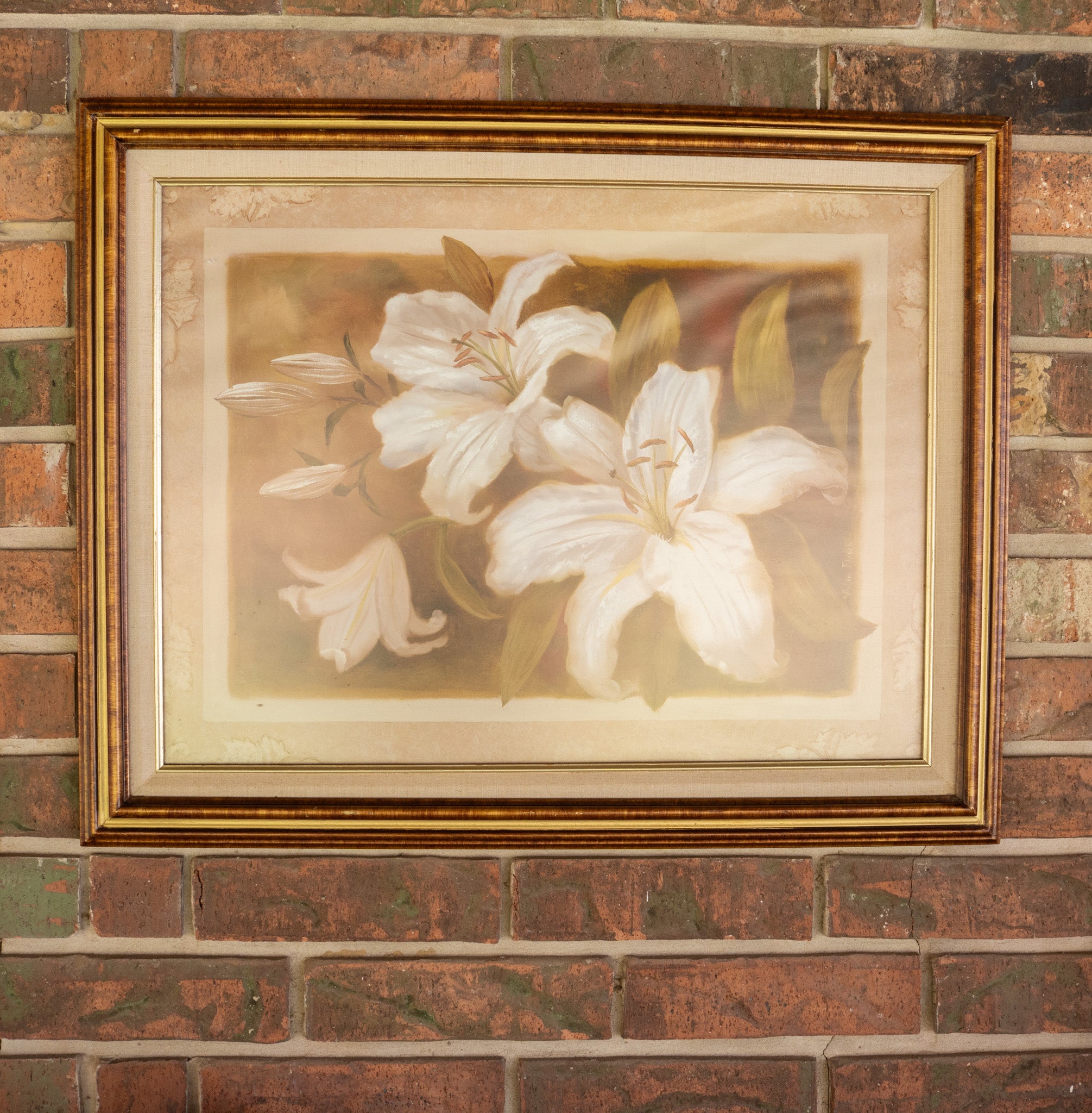 White Lily Framed Art by Wilder Rich