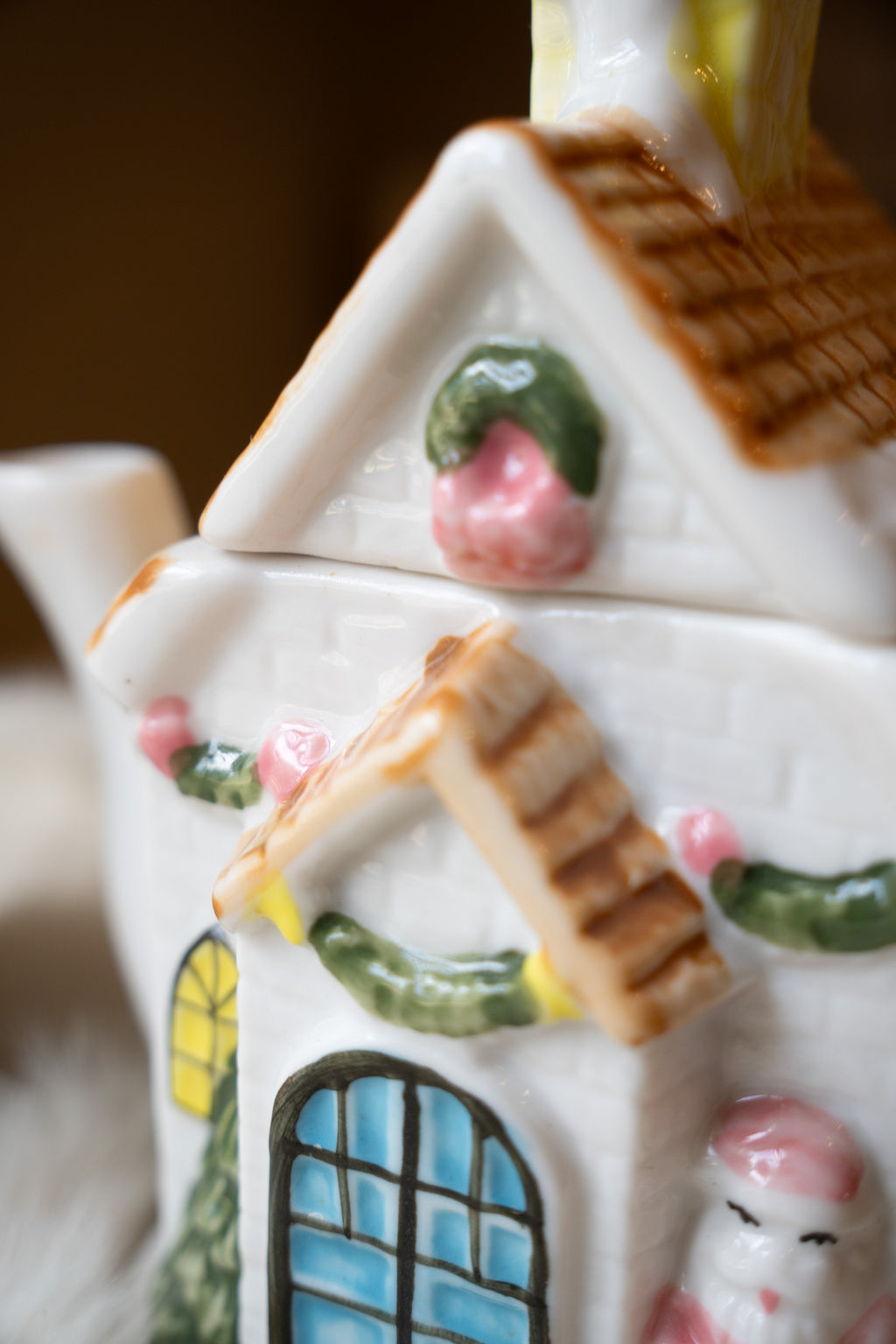 Houston Harvest Christmas Village Tea Set