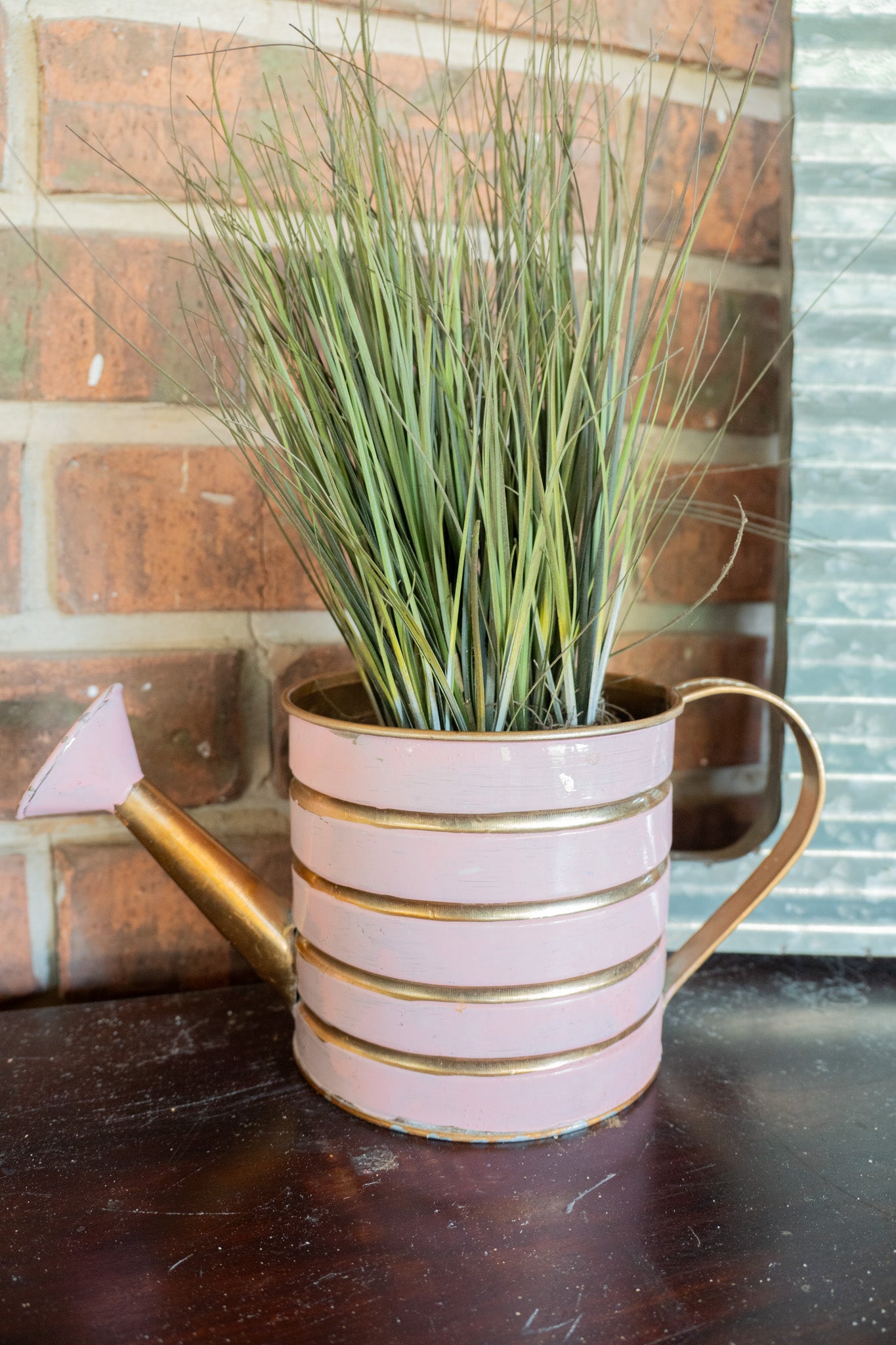 Vintage Watering Can Decor Plant Holder