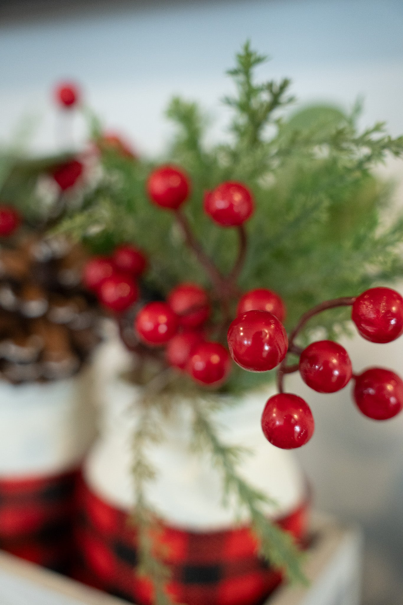 3-Piece Christmas Florals in Crate