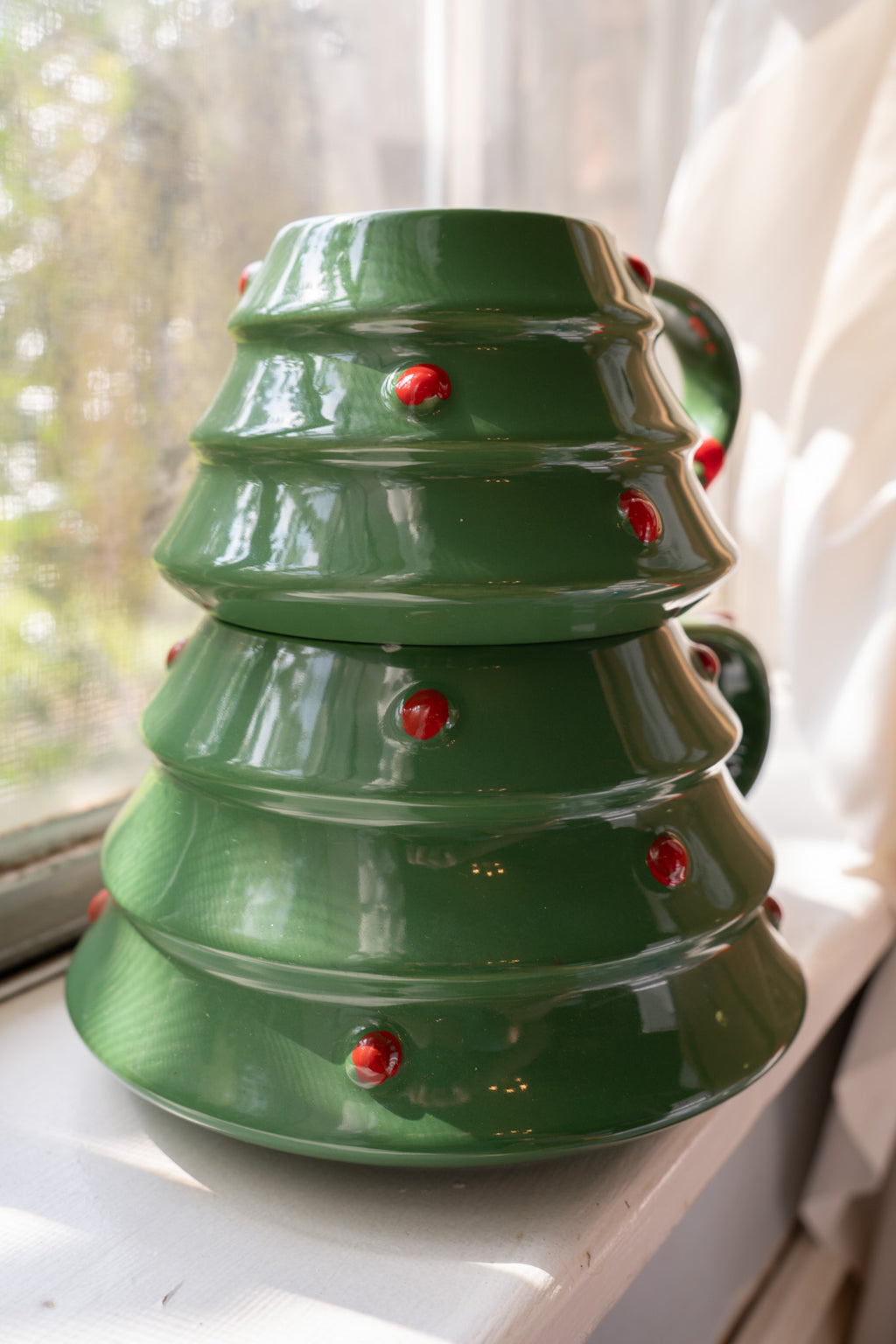 Hallmark Christmas Tree Stacking Mugs