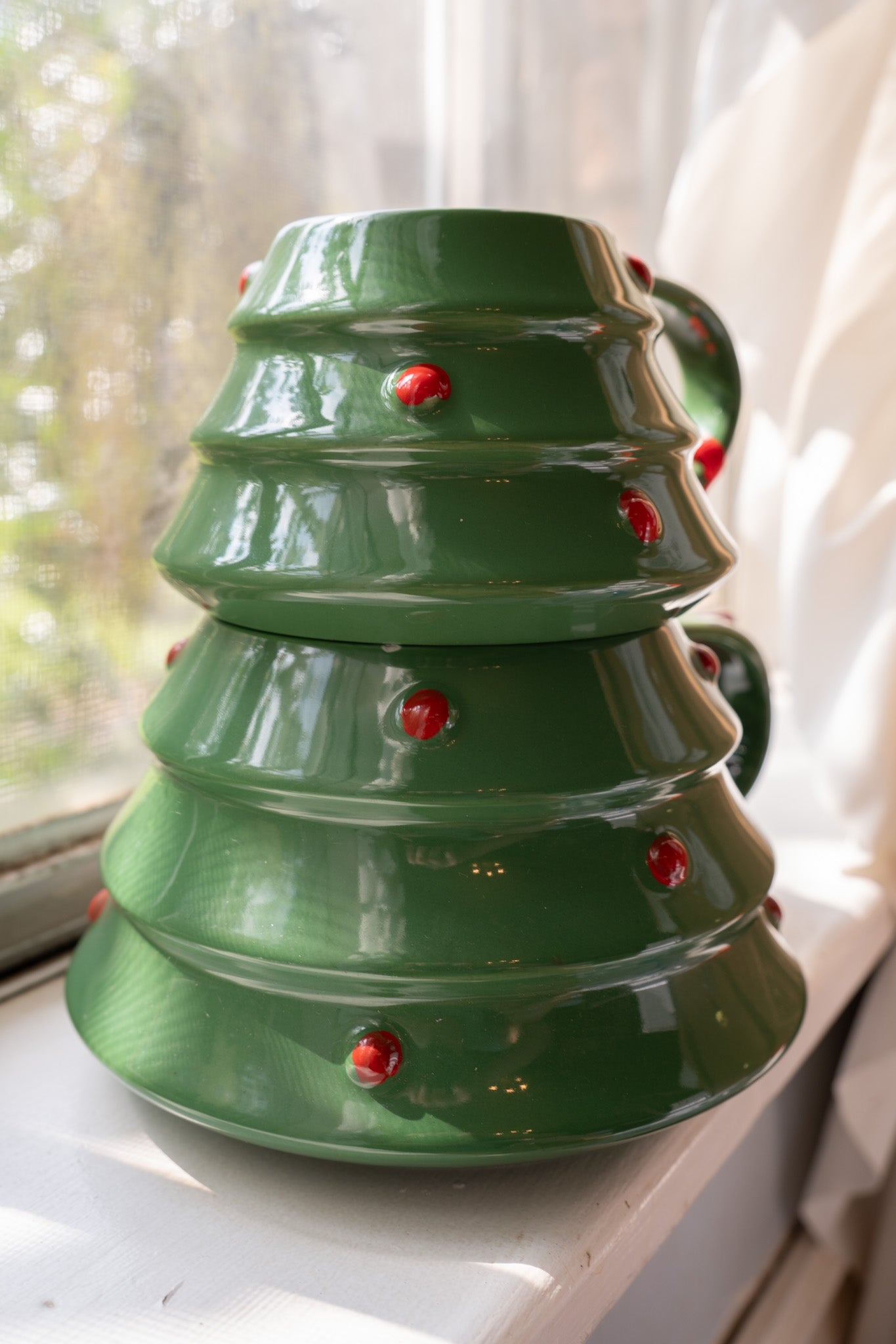 Hallmark Christmas Tree Stacking Mugs