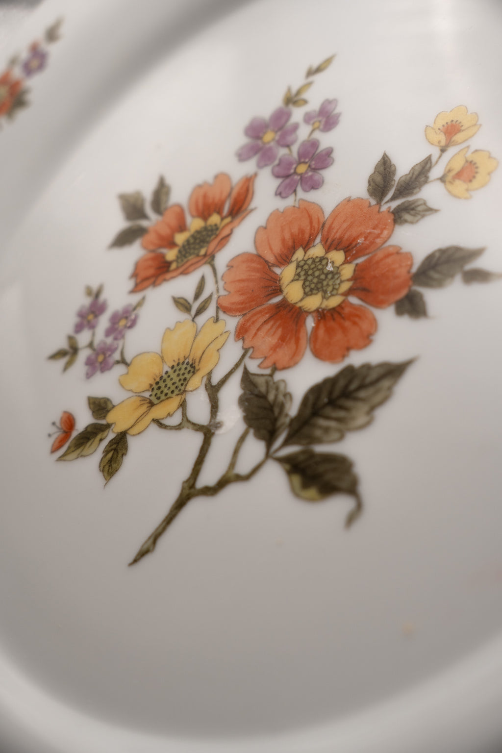 Dynasty Fine China Dinner Plates – Set of 4