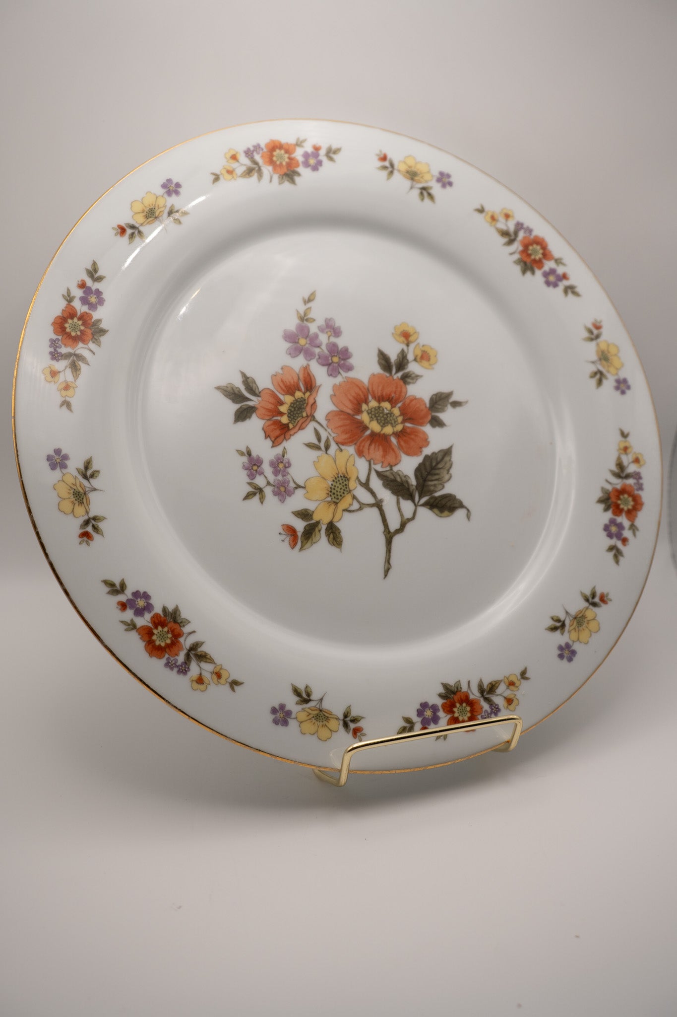 Dynasty Fine China Dinner Plates – Set of 4