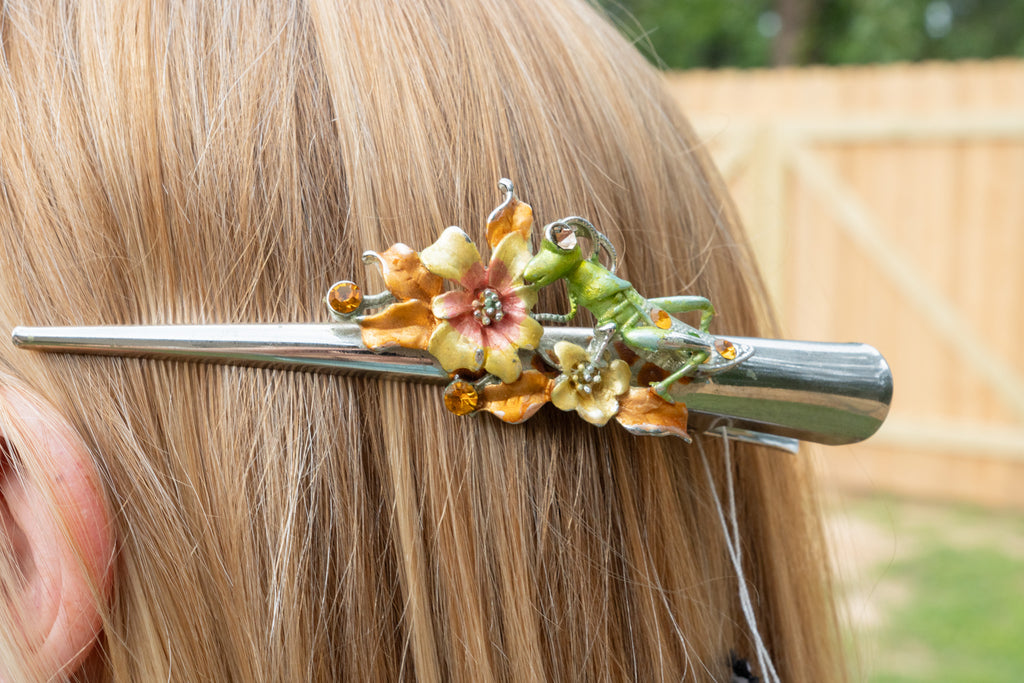 Vintage Metal Hair Clip