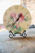 Linden Rose Floral Clock
