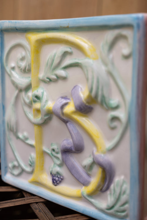 "BABY" Ceramic Square Planter