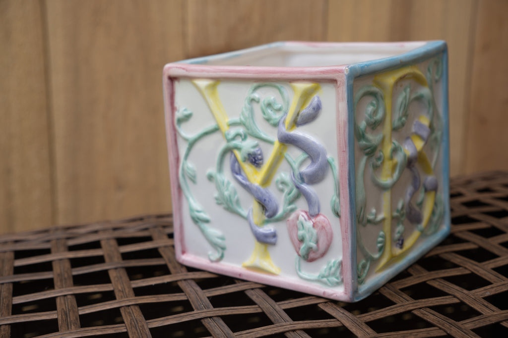 "BABY" Ceramic Square Planter