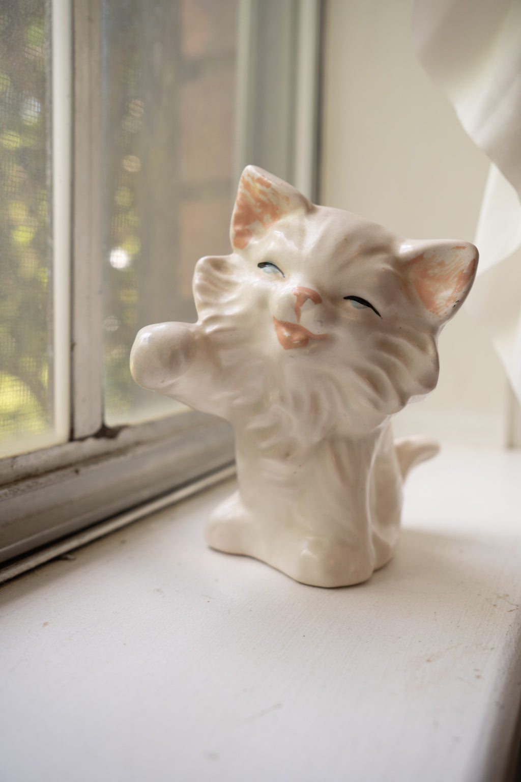 Vintage Kitten Figurine