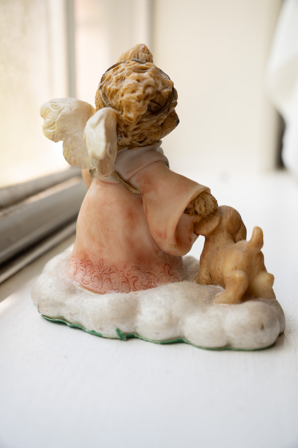 Angel Bear with Puppies Figurine