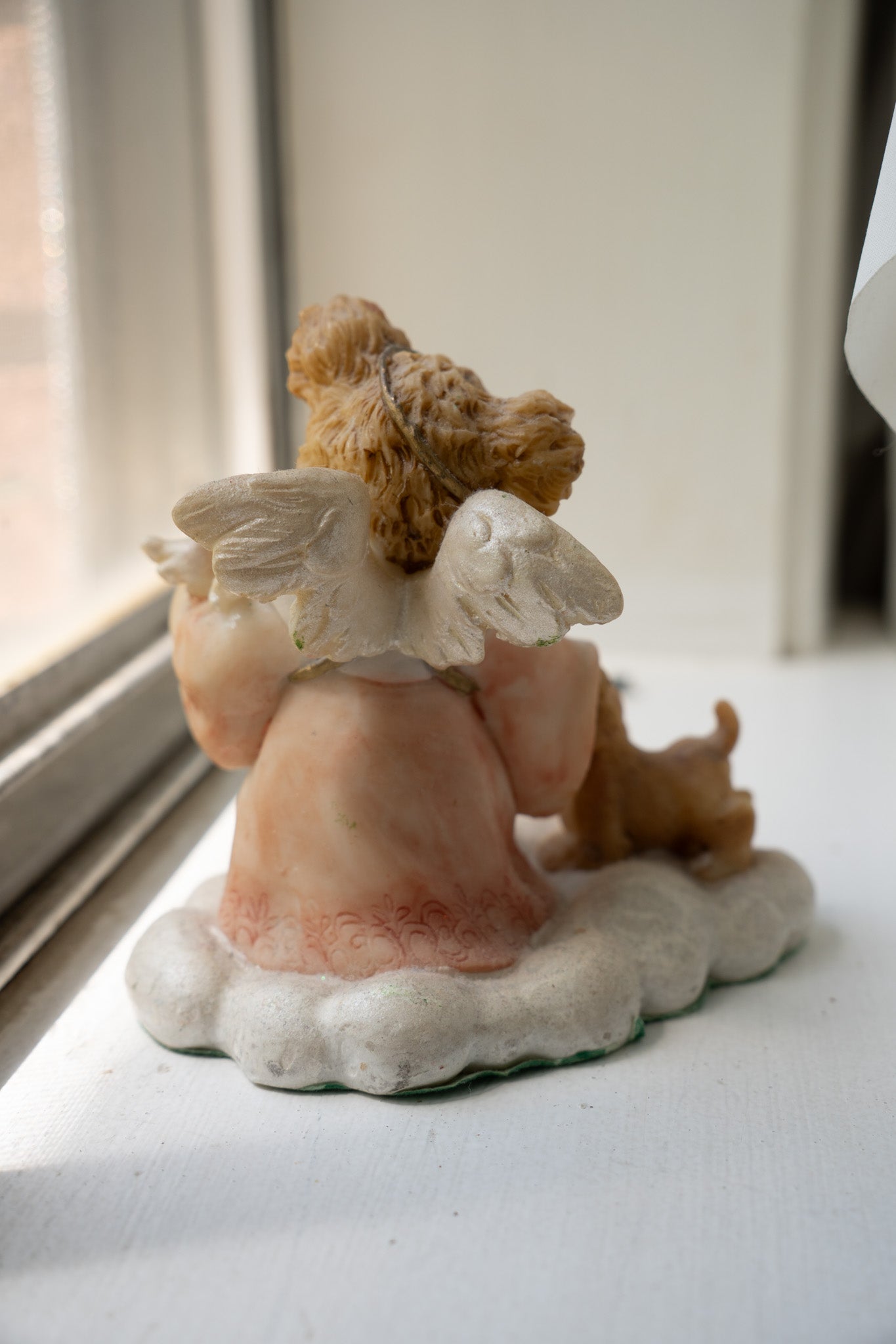 Angel Bear with Puppies Figurine